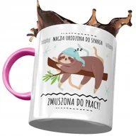 Kubki - Kubek Różowy Dla Magdy Magdaleny Na Prezent z Nadrukiem ze Zdjęciem+ Opakowanie na prezent (wzór 01) - miniaturka - grafika 1