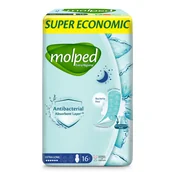 Podpaski - Molped, Antybakteryjne podpaski Extrahygiene, 16 szt. - miniaturka - grafika 1