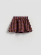 Sukienki i spódniczki dla dziewczynek - Reserved - Spódnica w kratę - wielobarwny - miniaturka - grafika 1