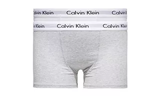 Spodenki damskie - Calvin Klein 2 szt. bagażnik Bokserki (szorty) Chłopcy, biały/szary, 8-10 lat - grafika 1