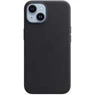 Etui i futerały do telefonów - Etui APPLE Leather Case MagSafe do iPhone 14 Północ - miniaturka - grafika 1