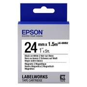 Etykiety do drukarek - Epson TAPE LK6WB2 MAGNETIC BLK C53S656003 - miniaturka - grafika 1