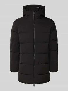 Płaszcz pikowany z kapturem - Kurtki męskie - miniaturka - grafika 1
