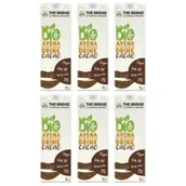 Napoje roślinne - The Bridge Napój owsiany z kakao Zestaw 6 x 1 L Bio - miniaturka - grafika 1