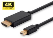 Złącza, przejściówki, adaptery - MicroConnect 4K Mini Displayport to HDMI - miniaturka - grafika 1