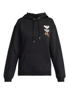 Bluzy damskie - Roxy Top Surf STOKED BLUZA BRUSHED A damska czarna L - miniaturka - grafika 1