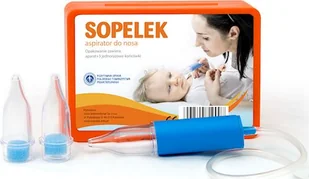 Odciągacz Kataru Aspirator Sopelek Trzy Końcówki - Aspiratory do nosa - miniaturka - grafika 1