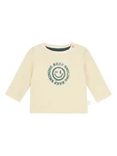 Kaftaniki dla niemowląt - Noppies Koszulka w kolorze beżowym - miniaturka - grafika 1