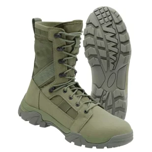 Buty Taktyczne BRANDIT Defense Boot Oliwkowe 44 - Odzież taktyczna i umundurowanie - miniaturka - grafika 1