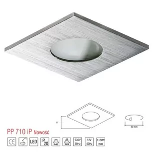 LM 710/1 IP OPRAWA HALOGENOWA PAR16 MR16 HERMETYCZNA IP44 - Oprawy, klosze i abażury - miniaturka - grafika 1