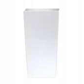 Donice - Prosperplast URBI SQUARE P doniczka 2l, biała DURS125 - miniaturka - grafika 1