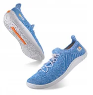 Buty sportowe damskie - SH5004W Buty damskie Barefoot Merino jasnoniebieski/szary 41 - miniaturka - grafika 1