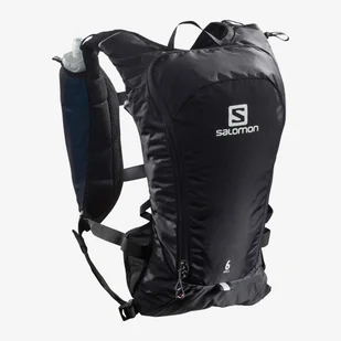 Salomon, Plecak sportowy, Agile 6 Set, czarny, 7L, 42x18x12cm - Plecaki - miniaturka - grafika 1