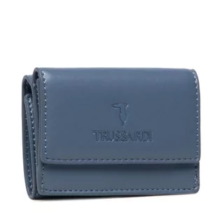 Portfele - Trussardi Mały Portfel Damski Claire Continental 75W00298 U248 - grafika 1