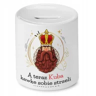 Skarbonki - Skarbonka dla Kuby na Urodziny na Prezent z Nadrukiem ze Zdjęciem - miniaturka - grafika 1