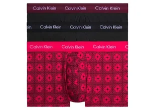 Calvin Klein Bokserki 000NB3055A L Low Ries Trunk 3PK - Majtki męskie - miniaturka - grafika 1
