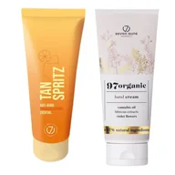 Balsamy i kremy do opalania - 7suns Tan Spritz Odmładzający Koktajl Przyspieszający 100ml + Krem Do Rąk 75ml - miniaturka - grafika 1