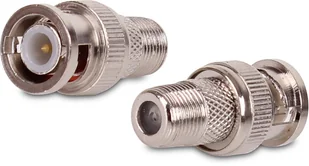 PRZEJŚCIE GNIAZDO F - WTYK BNC GETFORT GF-WBNC 100szt.  - Raty 0% - 38 sklepów w całej Polsce - Akcesoria TV-SAT - miniaturka - grafika 1