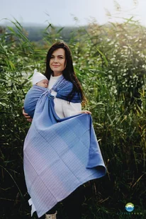 Little Frog Chusta kółkowa Little Frog - Lovely Dawn 2.1 m. - Chusty do noszenia dzieci - miniaturka - grafika 1