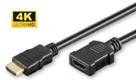 Kable - Microconnect HDM19195FV1.4 kabel HDMI 5 m HDMI Typu A (Standard) Czarny - miniaturka - grafika 1
