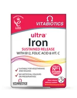 Witaminy i minerały - Vitabiotics Ultra Iron z Żelazem Tabletki - miniaturka - grafika 1