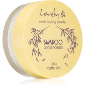 Bronzery i konturowanie twarzy - Lovely Lovely Bamboo Loose Powder Transparentny Matujący Puder Bambusowy Do Twarzy - miniaturka - grafika 1