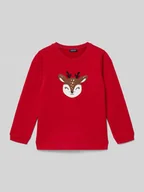 Bluzy dla dziewczynek - Bluza z nadrukiem z motywem - miniaturka - grafika 1