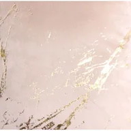 Obrusy i serwetki - Obrus STORM 85 x 85cm beżowo-złoty - miniaturka - grafika 1