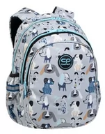 Plecaki szkolne i tornistry - Plecak szkolny dla dziewczynki kremowy PakaNiemowlaka pies wielokomorowy - miniaturka - grafika 1