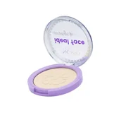 Pudry do twarzy - Ingrid Ideal Face puder prasowany z kwasem hialuronowym 01 8g - miniaturka - grafika 1