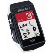 Liczniki rowerowe - Sigma SPORT SPORT ROX 11.1 Evo Bike Computer Set incl. Bracket + HR + Speed/Cadence Sensor, biały 2022 Urządzenia GPS - miniaturka - grafika 1