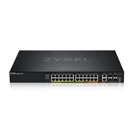 Switche - Zyxel XGS2220-30HP Zarządzany L3 Gigabit Ethernet (10/100/1000) Obsługa PoE Czarny XGS2220-30HP-EU0101F - miniaturka - grafika 1