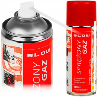 Sprężone powietrze Blow 400ml spray do czyszczenia - Środki i akcesoria czyszczące do komputerów - miniaturka - grafika 1