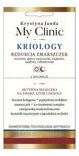 Krystyna Janda My Clinic Kriology regenerująca maska do twarzy, 10 ml - Maseczki do twarzy - miniaturka - grafika 2