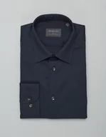 Koszule męskie - koszula lavello 00422 długi rękaw granatowy slim fit - miniaturka - grafika 1