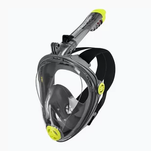 Maska pełnotwarzowa do snorkelingu AQUA-SPEED Spectra 2.0 czarna - Maski do nurkowania - miniaturka - grafika 1