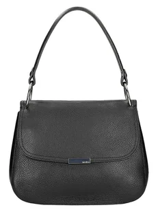 Wojas Skórzana torebka w kolorze czarnym - 31 x 23 x 11 cm - Torebki damskie - miniaturka - grafika 1