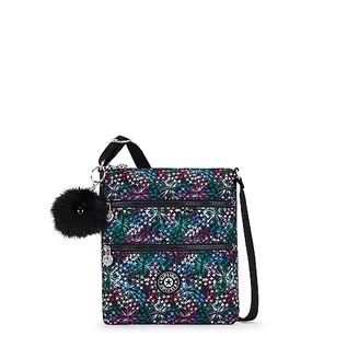 Torebki damskie - Kipling Keiko PRT damska torba na ramię, gwiazda kwiat Gg, Gwiazda Kwiat Gg, 8.3''L x 9''H x 0.8''D - grafika 1