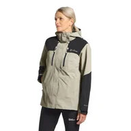 Kurtki damskie - Damska kurtka przeciwdeszczowa Jack Wolfskin JASPER 2L JKT W stone - XS - miniaturka - grafika 1