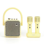 Głośniki przenośne - Divoom SongBird-SE Yellow Głośnik BT z efektami karaoke +6 sklepów - przyjdź przetestuj lub zamów online+ - miniaturka - grafika 1