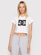 Koszulki i topy damskie - DC T-Shirt Star ADJZT03035 Biały Regular Fit - miniaturka - grafika 1