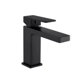 Baterie umywalkowe - Valvex Bateria umywalkowa Italy czarna - miniaturka - grafika 1