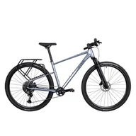 Rowery - Rower gravel flatbar PRYDON VOYAGER 45 szary - miniaturka - grafika 1