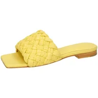Klapki i japonki damskie - Melvin & Hamilton Klapki damskie Eglantine 1, żółty, 39 eu - miniaturka - grafika 1