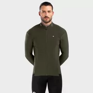 Kurtki rowerowe - Kurtka softshell Kolarstwo SIROKO J1 Khangai Khaki Mężczyzna - miniaturka - grafika 1