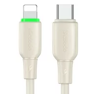 Kable USB - KABEL USB Typ-C - Lightning MCDODO CA-4760 1.2 m Beżowy - miniaturka - grafika 1