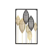 Ramki na zdjęcia - Ramka metalowa z dekoracją 33 x 1,5 x 55 cm - miniaturka - grafika 1