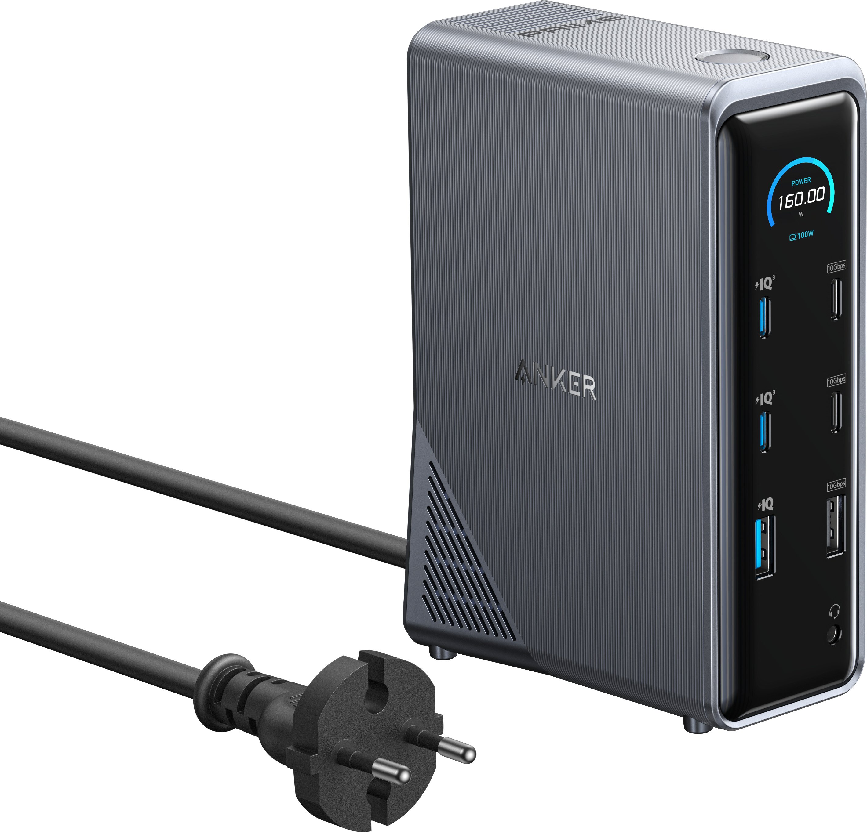 Stacja dokująca Anker Innovations Prime 14-w-1 160W 2x USB-C 100W 10Gbit 1x USB-A (A83B63A1)