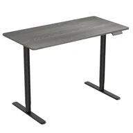 Biurka - Elektryczne biurko Spacetronik Moris 121BG 120x60-Elektryczne biurko Spacetronik Moris 121BG 120x60 - miniaturka - grafika 1