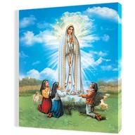 Ikony i obrazy sakralne - Obraz religijny na płótnie Matka Boża Fatimska - miniaturka - grafika 1